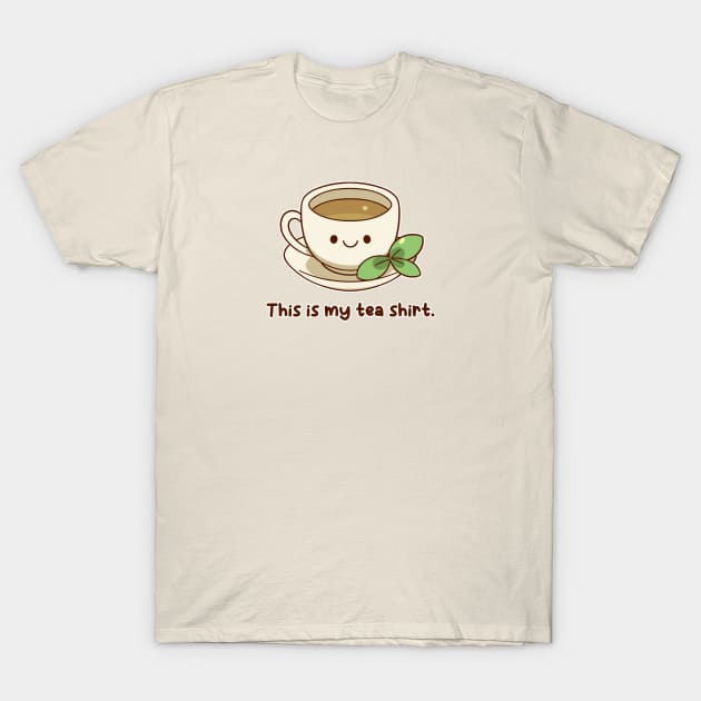 "This is my tea shirt." | Kawaii T-Shirt by KiiroiKat